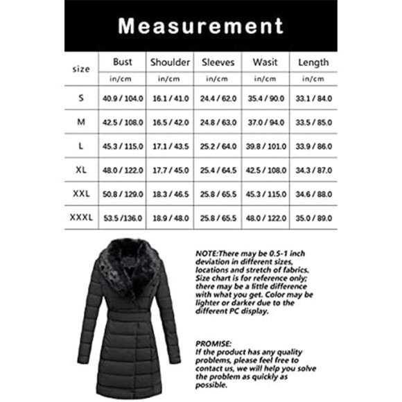 Women's Puffer Jacket Faux Leather Bubble Padding Sherpa-Lined Coat, Black - Picture 6 of 6